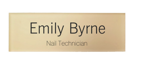 Name Badges (Magnetic backing)