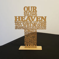 The Lord's Prayer Cross