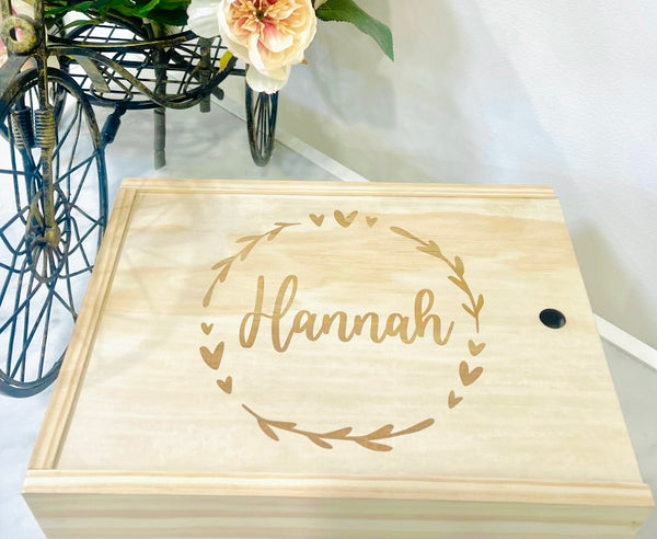 Personalised Keepsake box