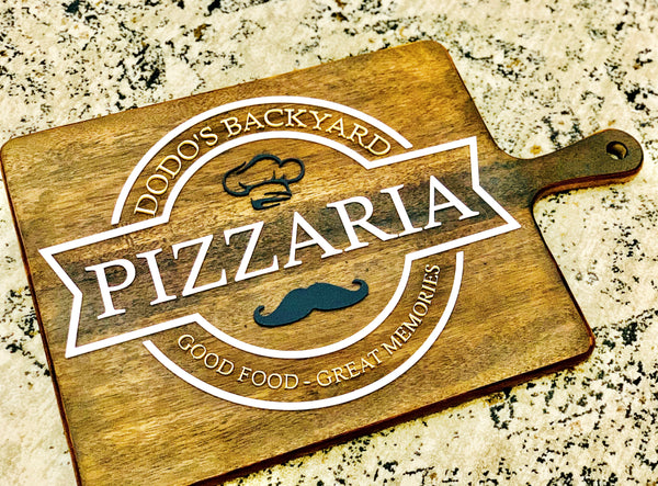 Outdoor Plaque for Pizzaria/BBQ Area