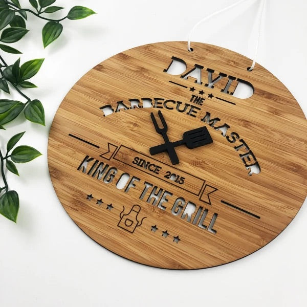 BBQ Personalised Wall Hanging