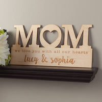 MUM Personalised Plaque (25cm wide)