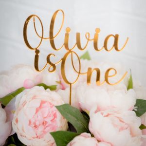 Cake Topper (Multiple Lines)