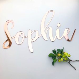 Name Wall Plaques (Acrylic)